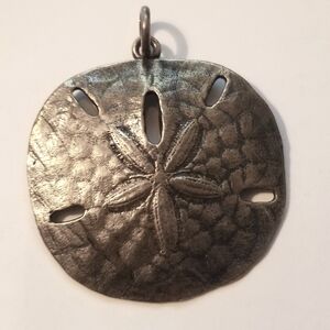 Sterling Silver Sand Dollar James Avery Retired Pendant